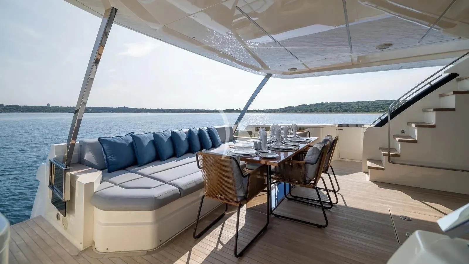 a boat on the water aboard DATE NIGHT Yacht for Sale