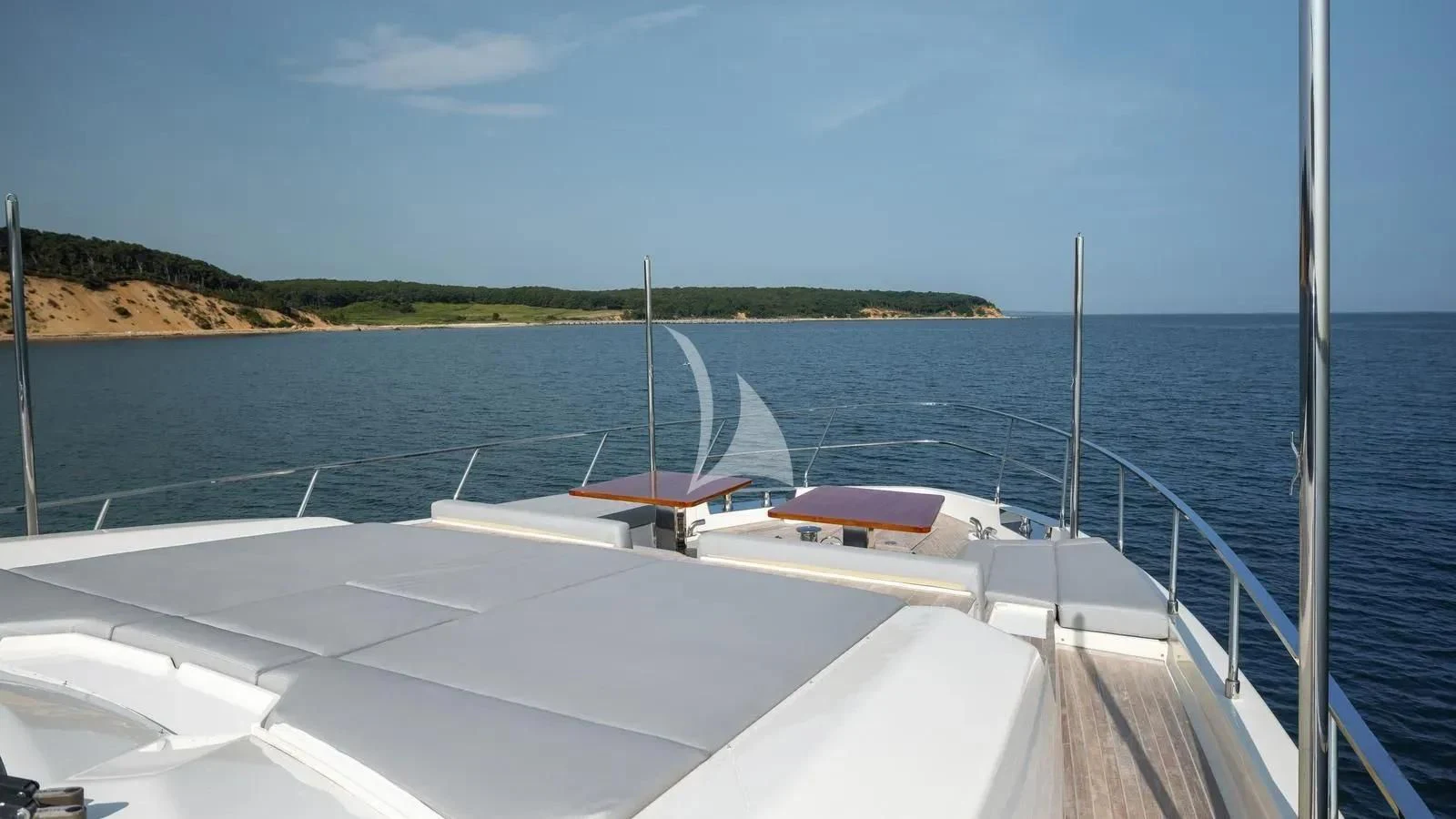 a boat on the water aboard DATE NIGHT Yacht for Sale