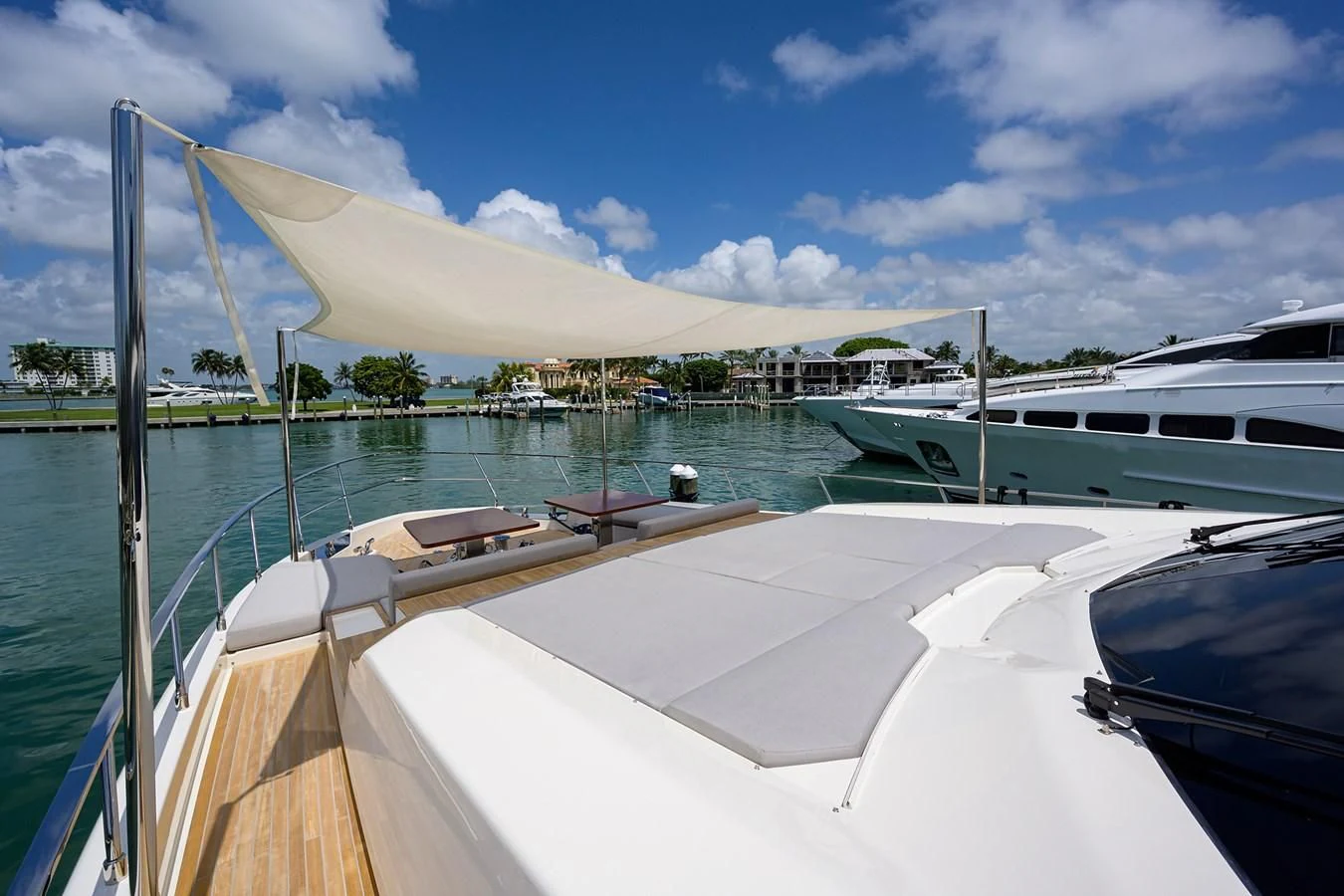 a boat on the water aboard DATE NIGHT Yacht for Sale