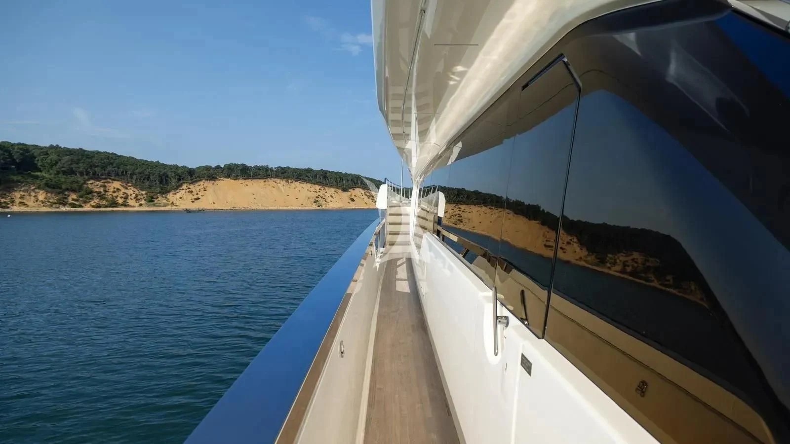 a boat on the water aboard DATE NIGHT Yacht for Sale