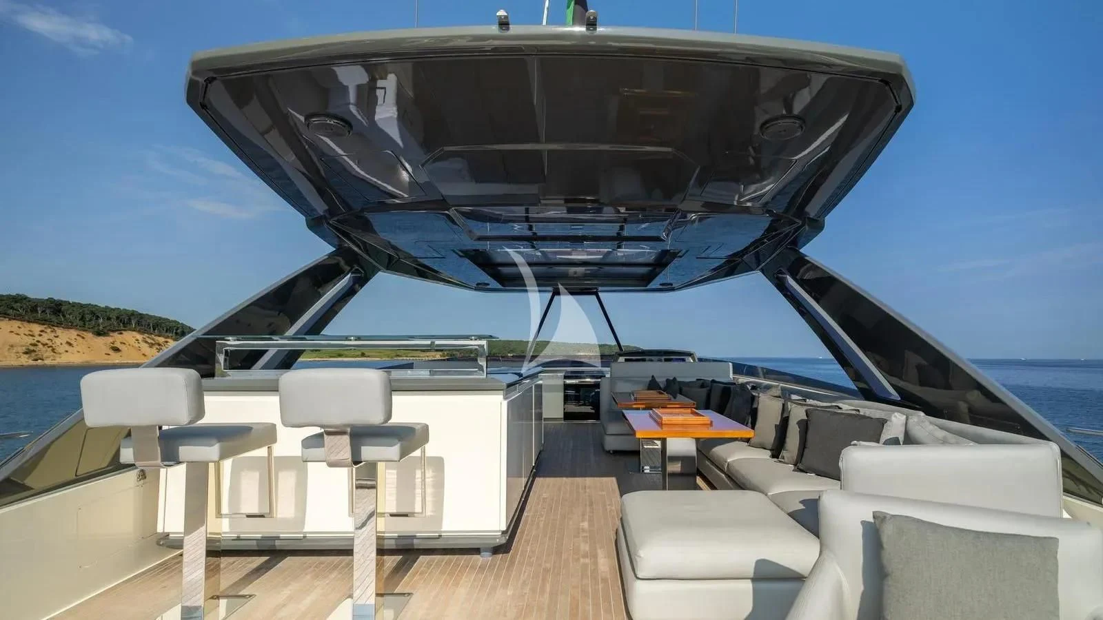 a boat on the water aboard DATE NIGHT Yacht for Sale