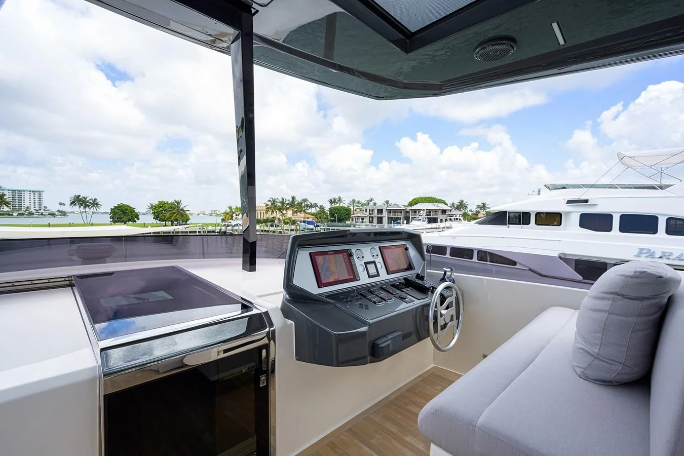 a boat on the water aboard DATE NIGHT Yacht for Sale