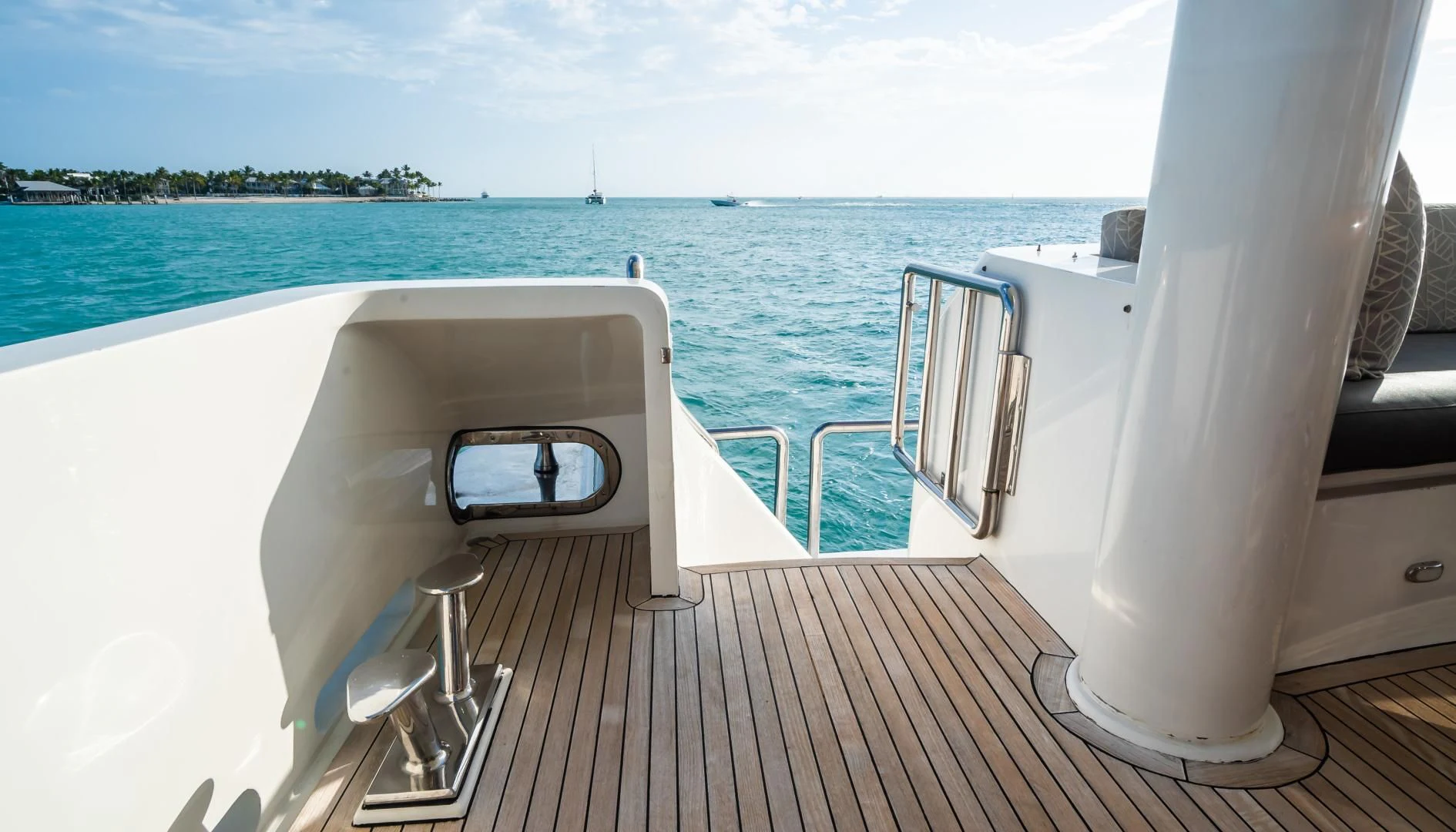a boat on the water aboard VITESSE Yacht for Sale