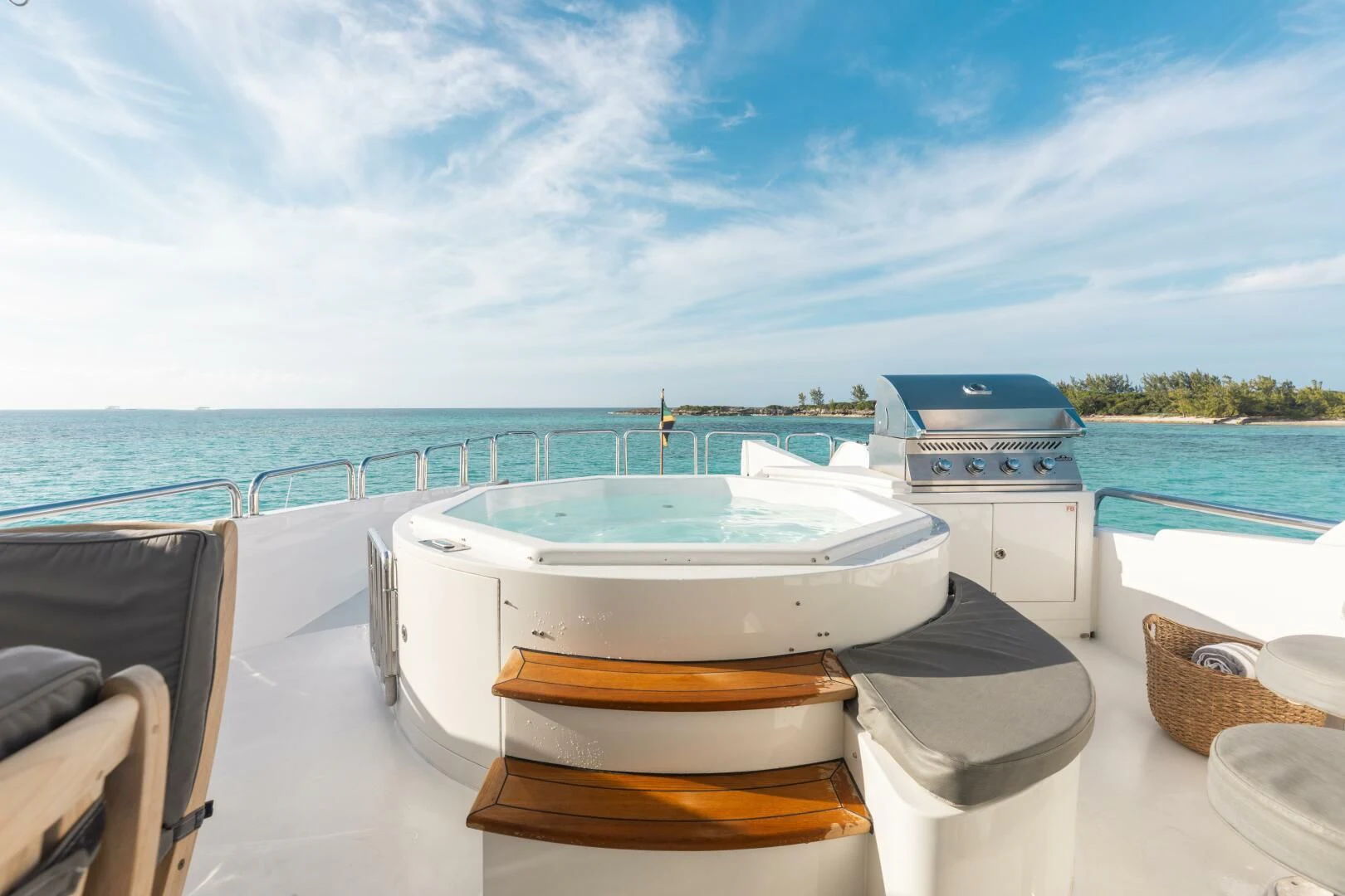 a boat on a boat aboard VITESSE Yacht for Sale