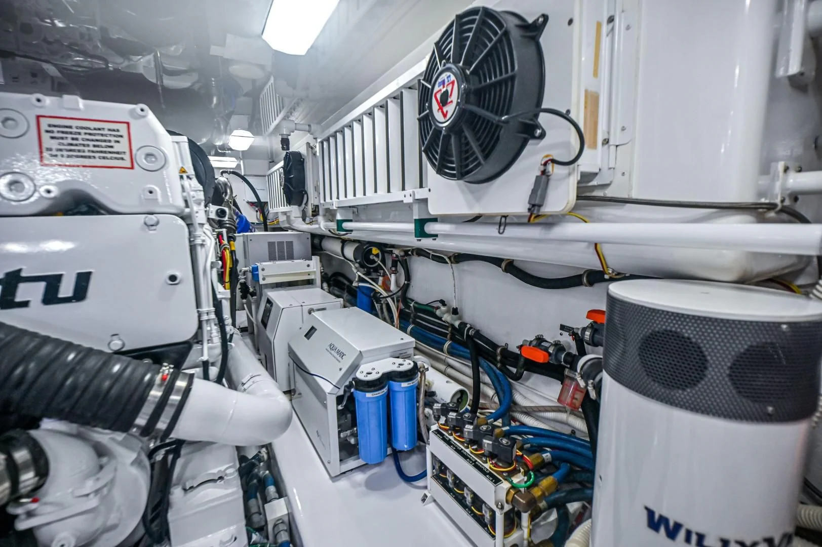 close-up of a machine aboard GALATI  TRADE Yacht for Sale