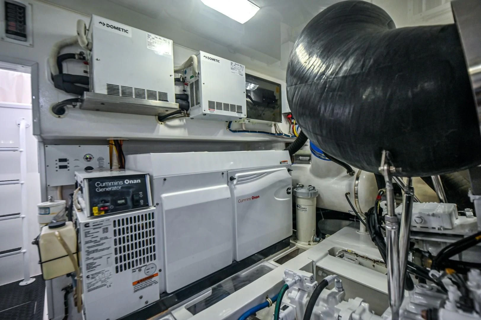 a machine in a room aboard GALATI  TRADE Yacht for Sale