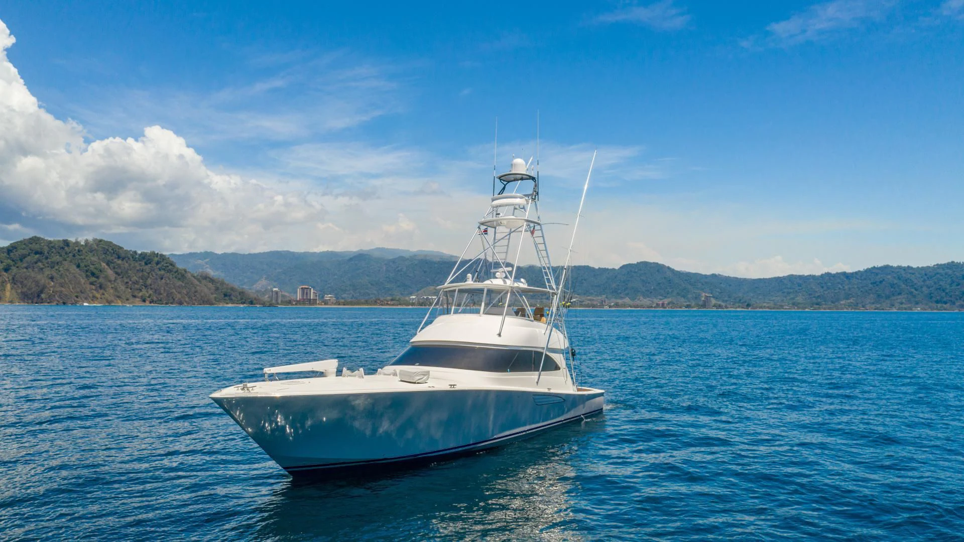 a boat in the water aboard GALATI  TRADE Yacht for Sale