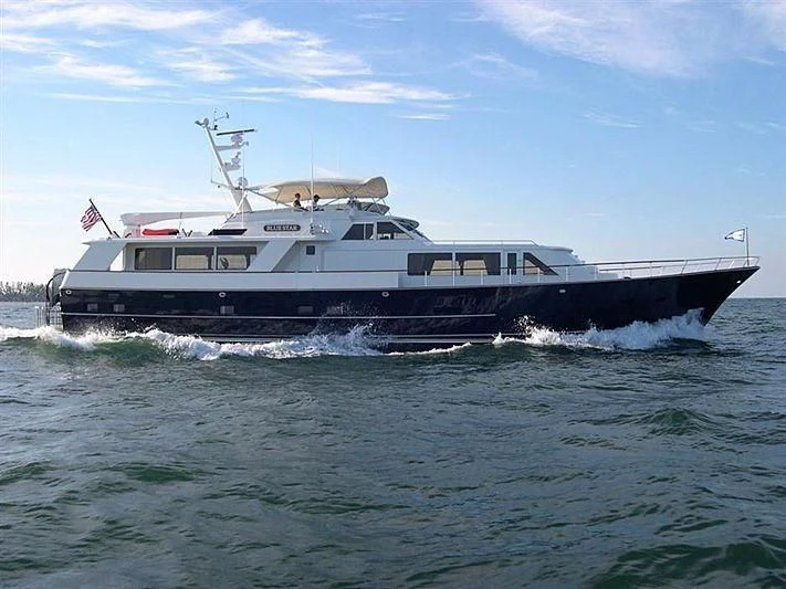 a boat in the water aboard SALLY JO II Yacht for Sale