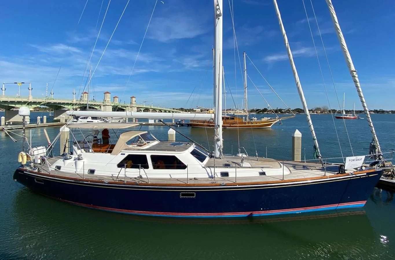 a boat in the water aboard EL CACIQUE Yacht for Sale
