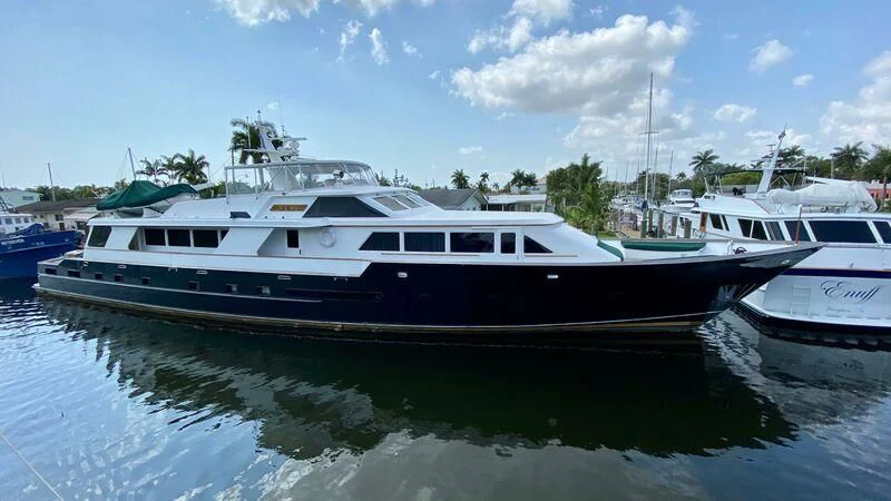 a group of boats in a body of water aboard NEWS Yacht for Sale
