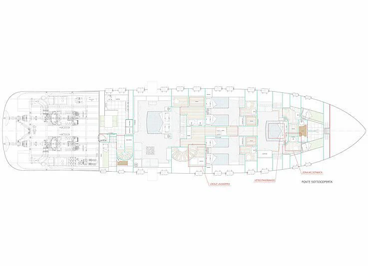 diagram aboard SEA LOOK Yacht for Sale