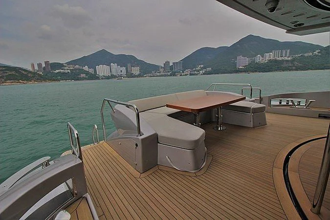 a boat on the water aboard G Yacht for Sale