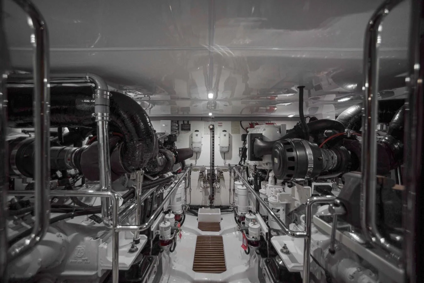 a close-up of a machine aboard MAGIC Yacht for Sale