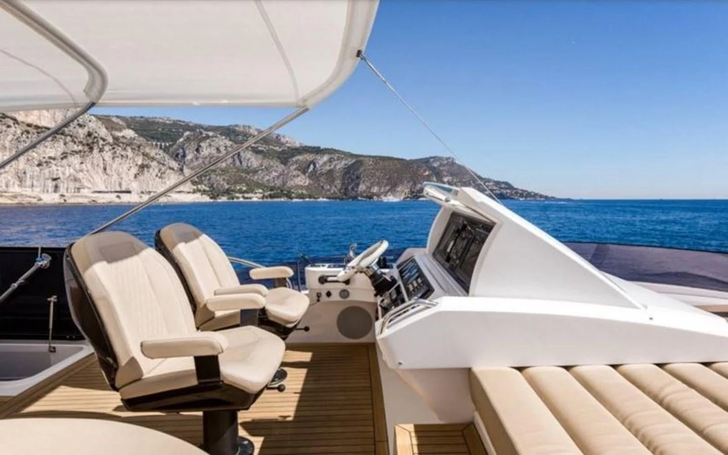 a boat on the water aboard YINWA Yacht for Sale