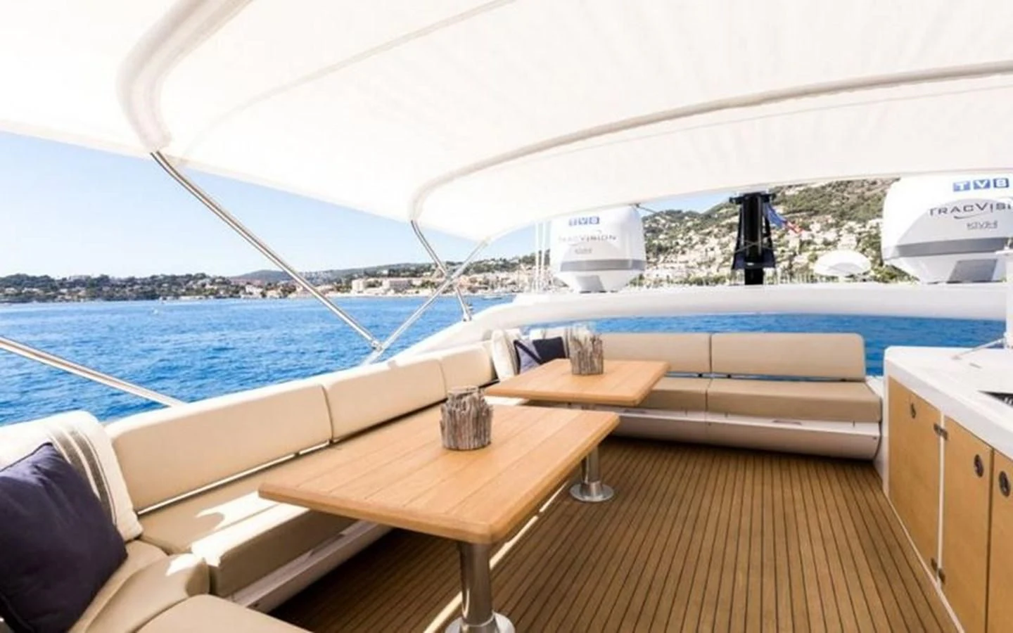 a boat on the water aboard YINWA Yacht for Sale