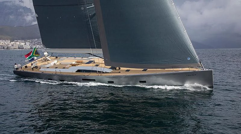 a sailboat on the water aboard KIBOKO TRES Yacht for Sale