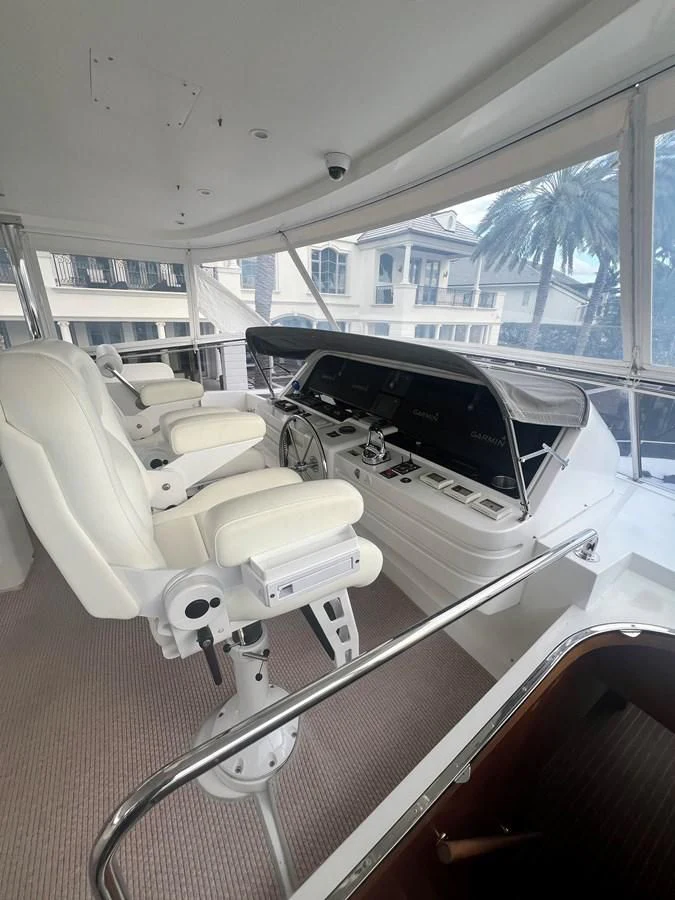 inside of a car aboard ROXY MARIA Yacht for Sale