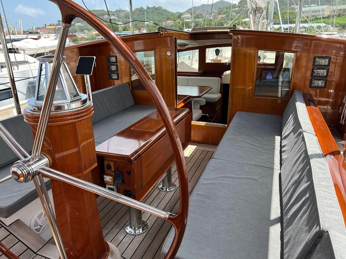 inside of a boat aboard URIEL Yacht for Sale