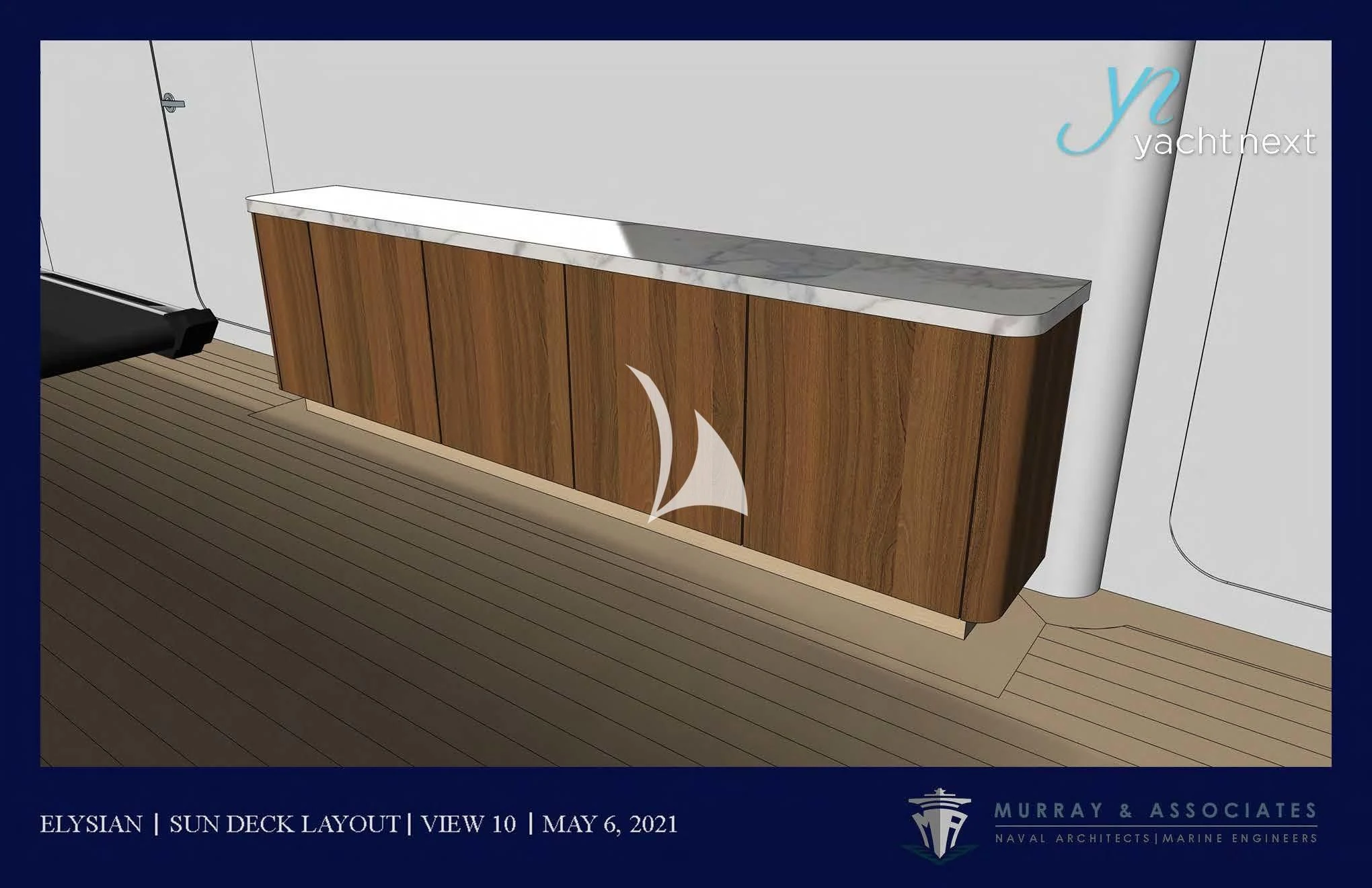 graphical user interface aboard SCOTT FREE Yacht for Charter