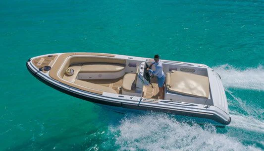 a person on a boat aboard SCOTT FREE Yacht for Charter