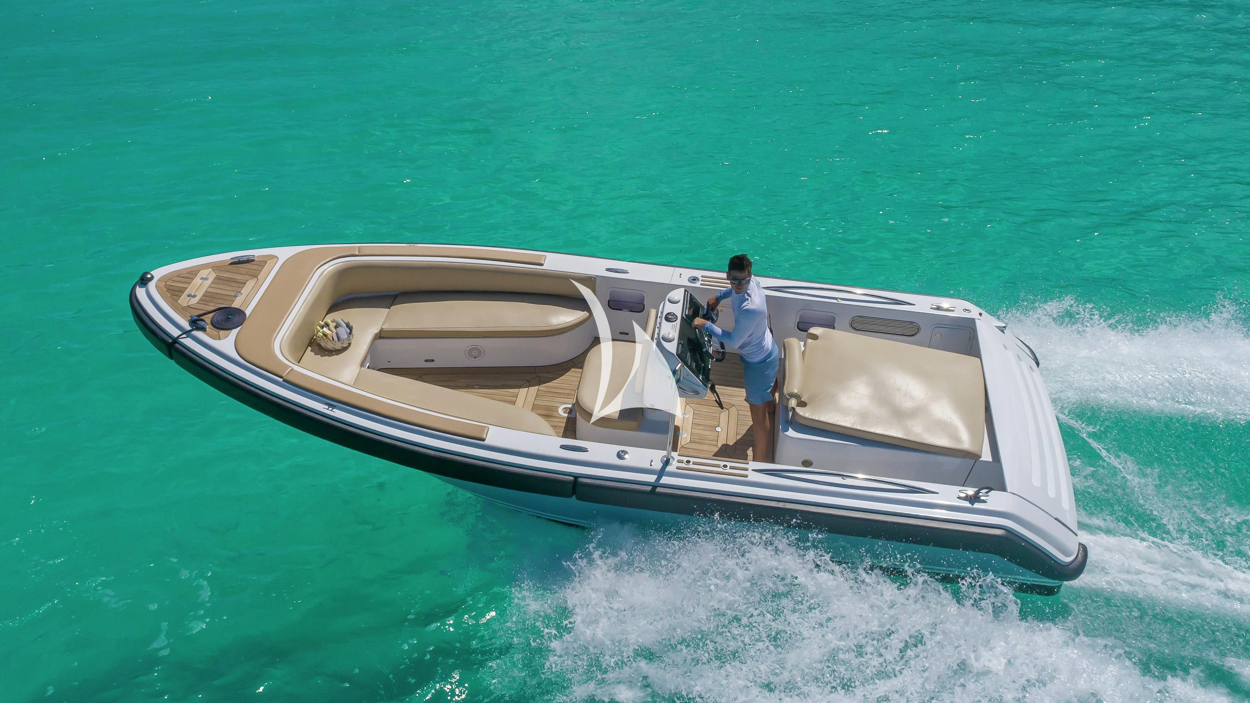 a person on a boat aboard SCOTT FREE Yacht for Charter