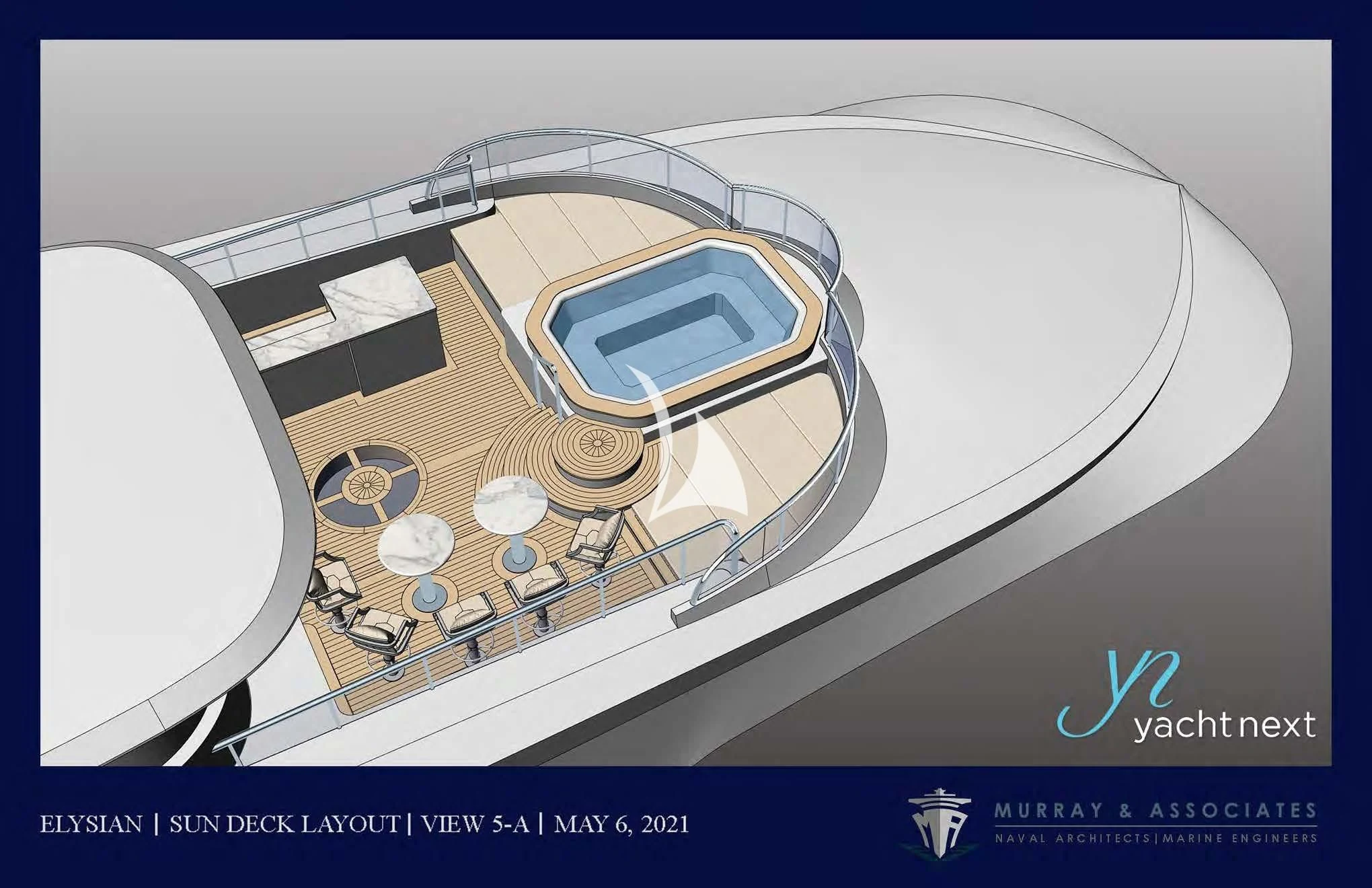 diagram, engineering drawing aboard SCOTT FREE Yacht for Charter