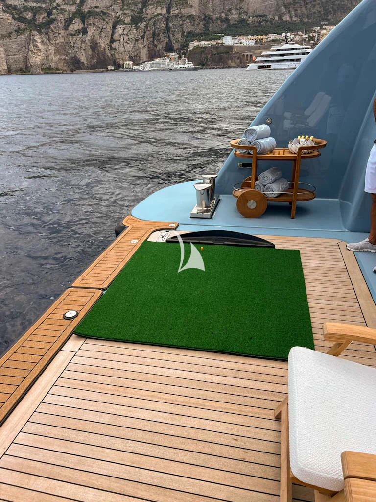 a boat on the water aboard SCOTT FREE Yacht for Charter