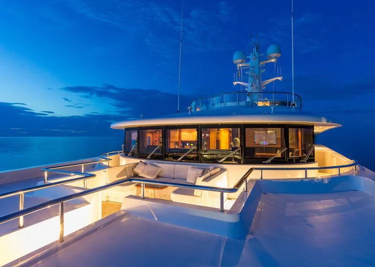 a boat on the water aboard SCOTT FREE Yacht for Charter