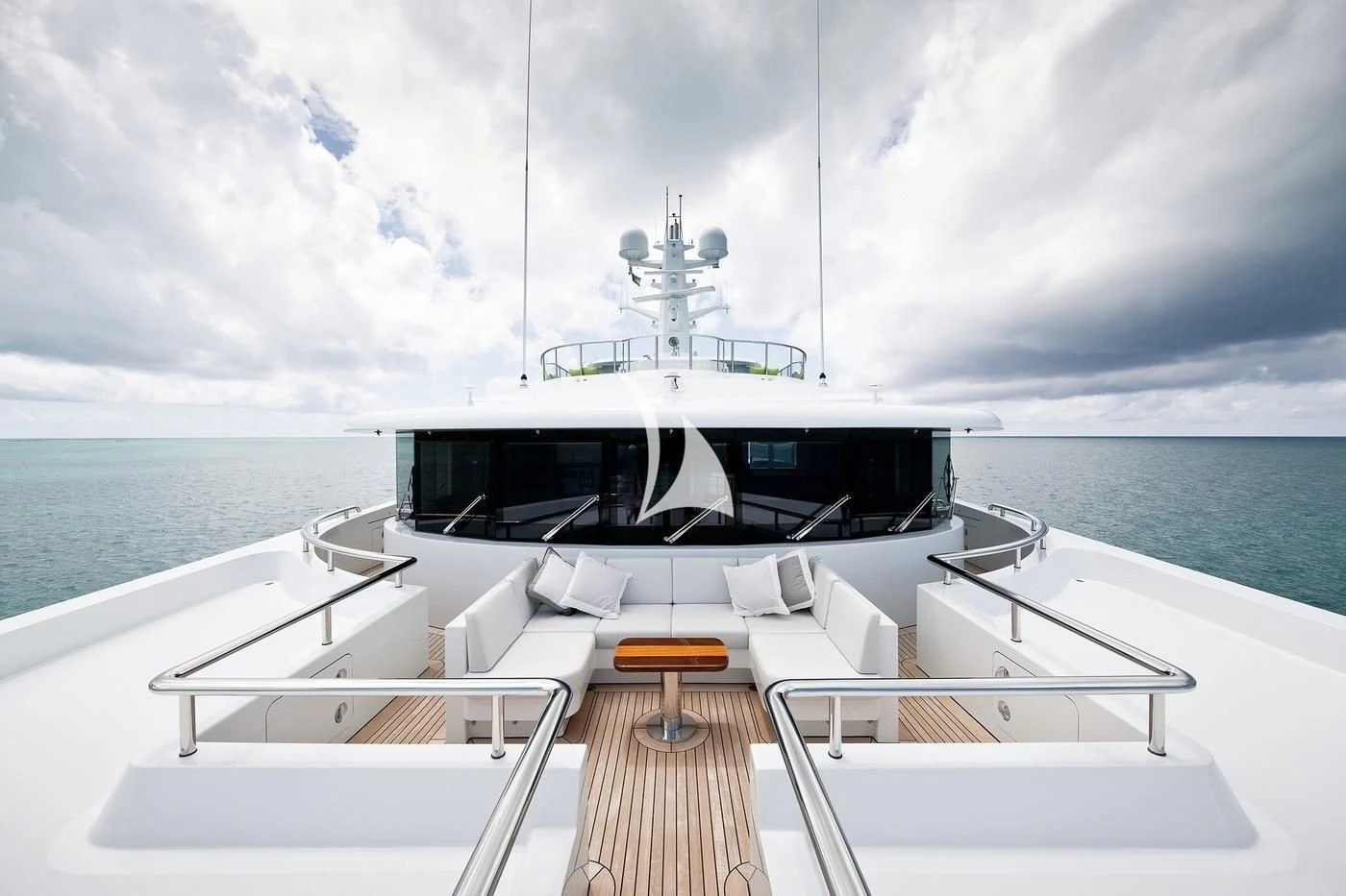 a boat on the water aboard SCOTT FREE Yacht for Charter