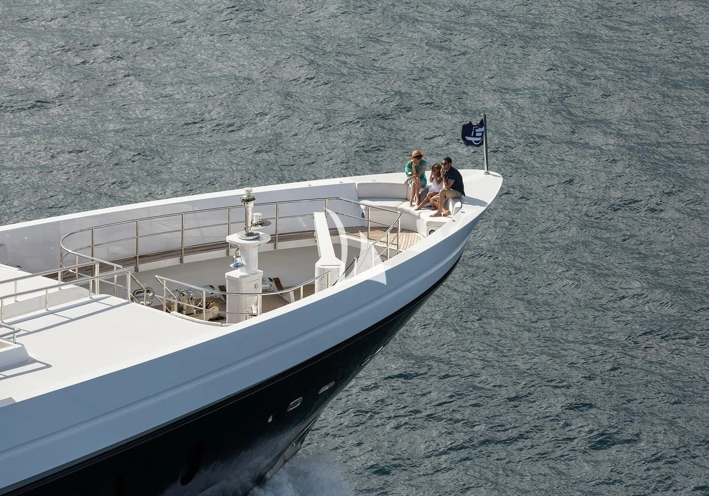 a boat in the water aboard SCOTT FREE Yacht for Charter