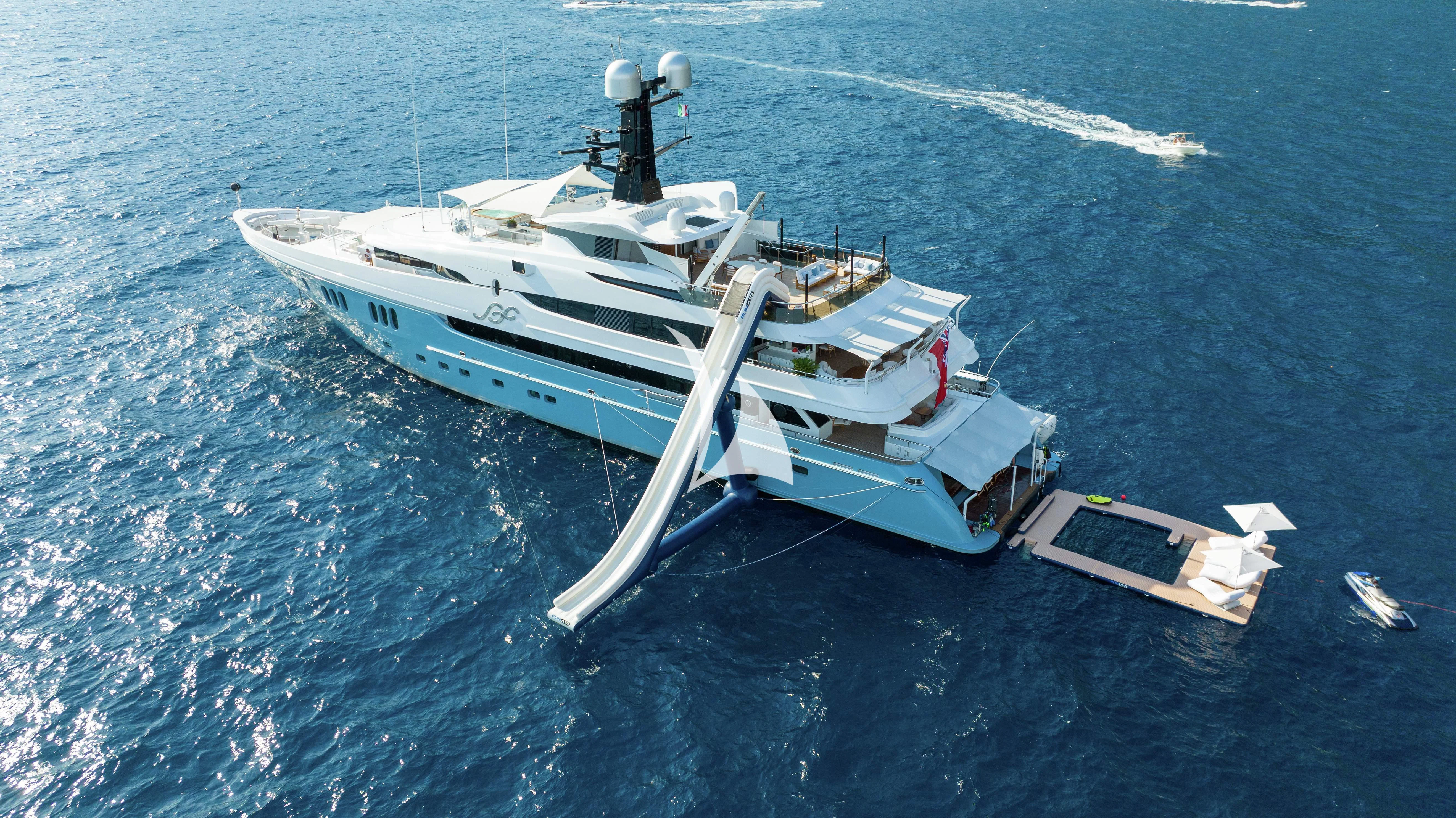 a ship on the water aboard SCOTT FREE Yacht for Charter