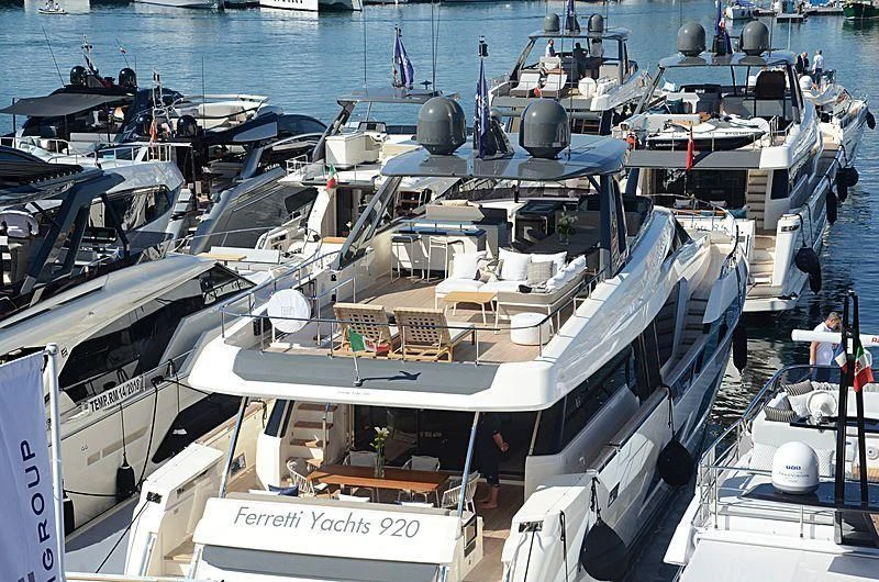 a large ship docked aboard PIOLA Yacht for Sale
