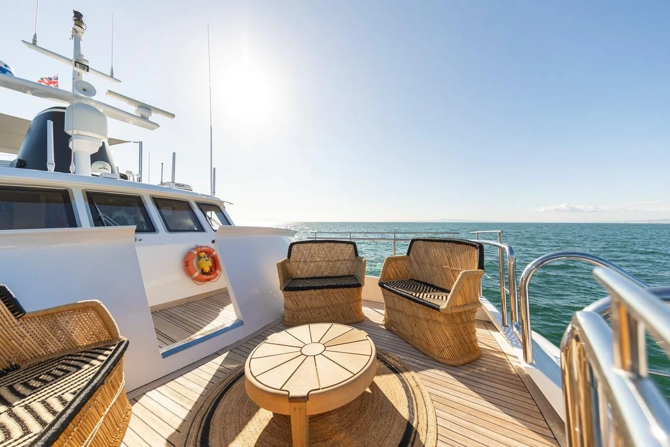 a boat on the water aboard SOUNION II Yacht for Sale