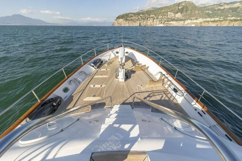 a boat on the water aboard SOUNION II Yacht for Sale