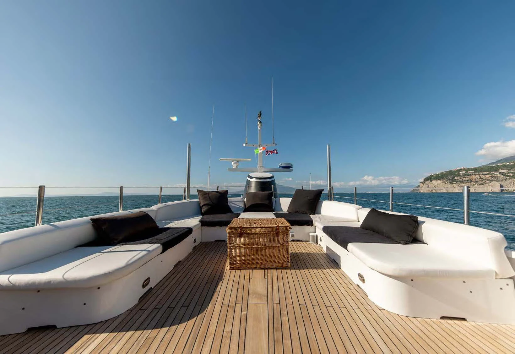 a boat on a dock aboard SOUNION II Yacht for Sale