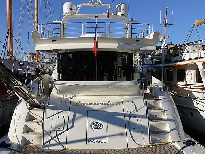 a group of boats are parked aboard NICOLE Yacht for Sale