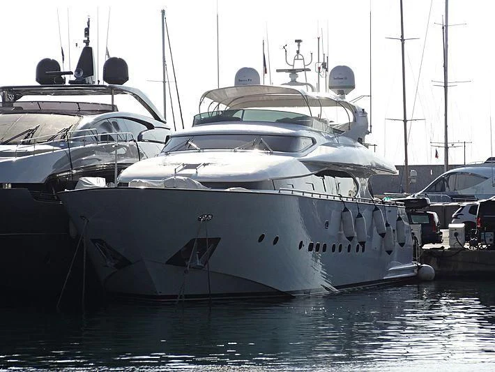 a group of boats docked aboard NOUF Yacht for Sale