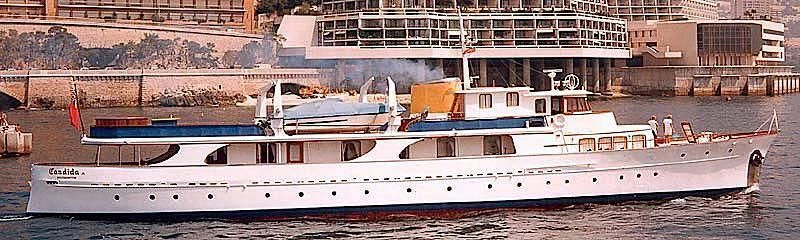 a boat in the water aboard UTHINGO Yacht for Sale