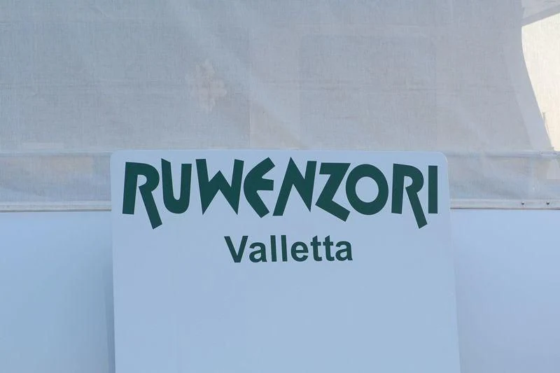 logo aboard MR GU Yacht for Sale