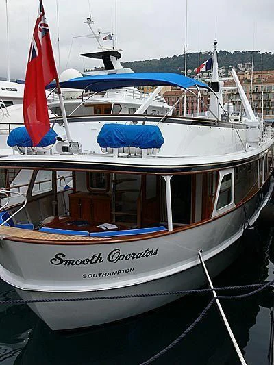 a boat with multiple sails aboard EUTOPIA Yacht for Sale