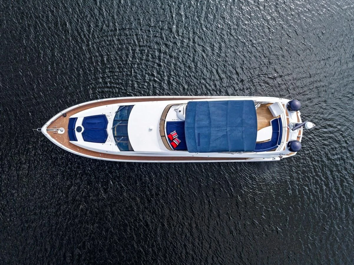a close-up of a bracelet aboard PERSISTENCE Yacht for Sale