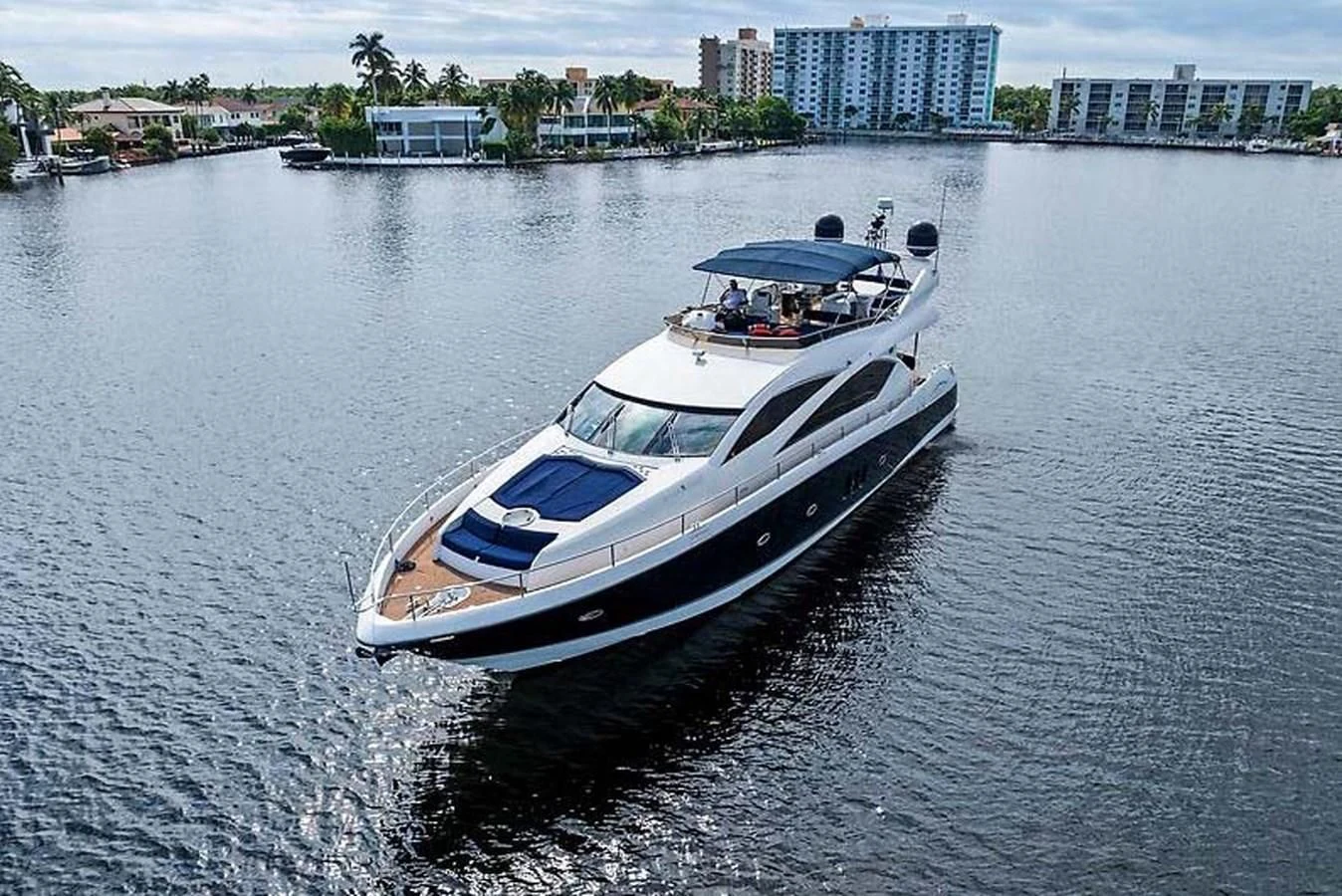 a boat on the water aboard PERSISTENCE Yacht for Sale