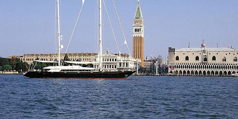 a boat in the water aboard ROCK & ROLL Yacht for Sale