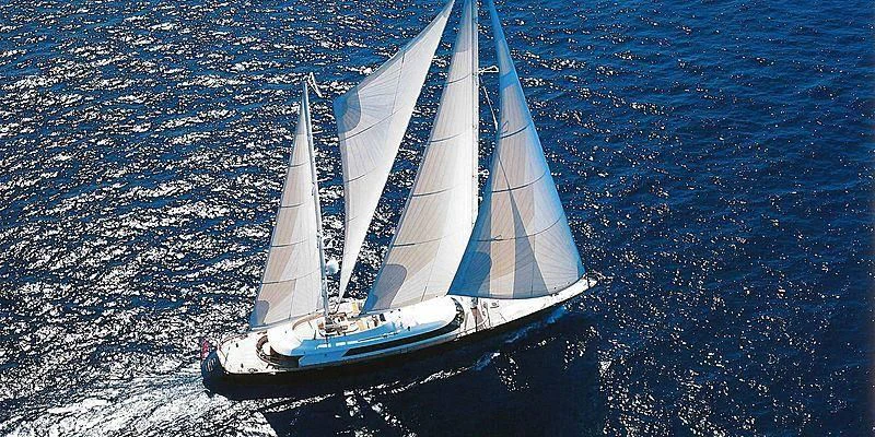 a sailboat on the water aboard ROCK & ROLL Yacht for Sale