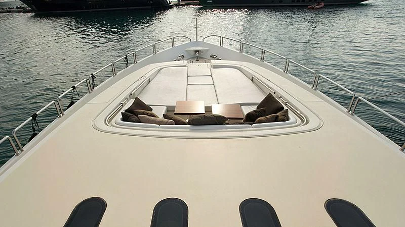 a boat on the water aboard VITAMIN SEA I Yacht for Sale