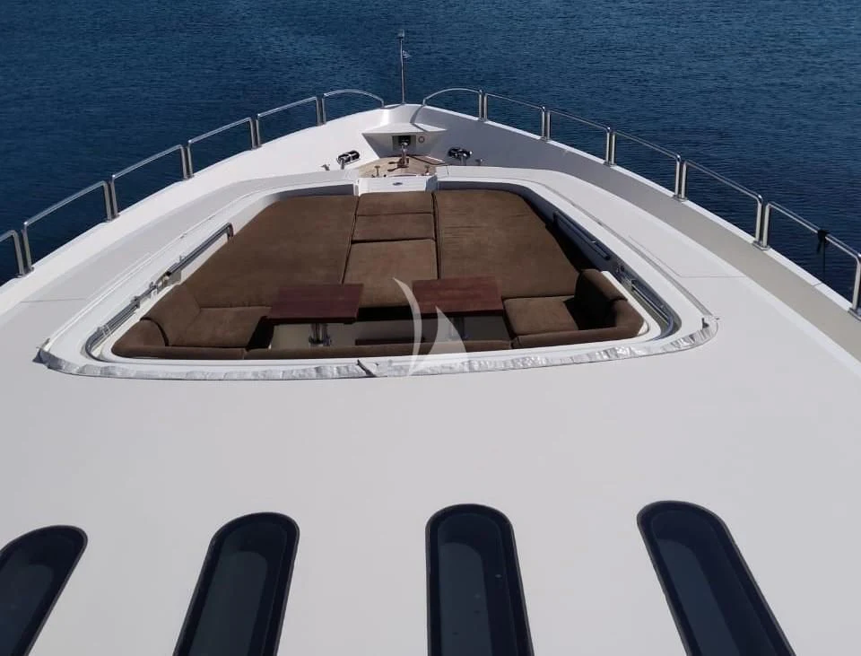 a boat on the water aboard VITAMIN SEA I Yacht for Sale