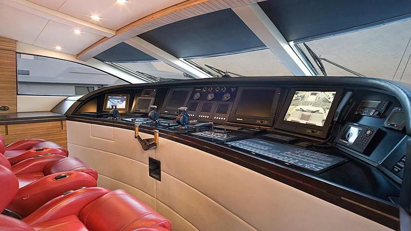 inside of a plane aboard VITAMIN SEA I Yacht for Sale