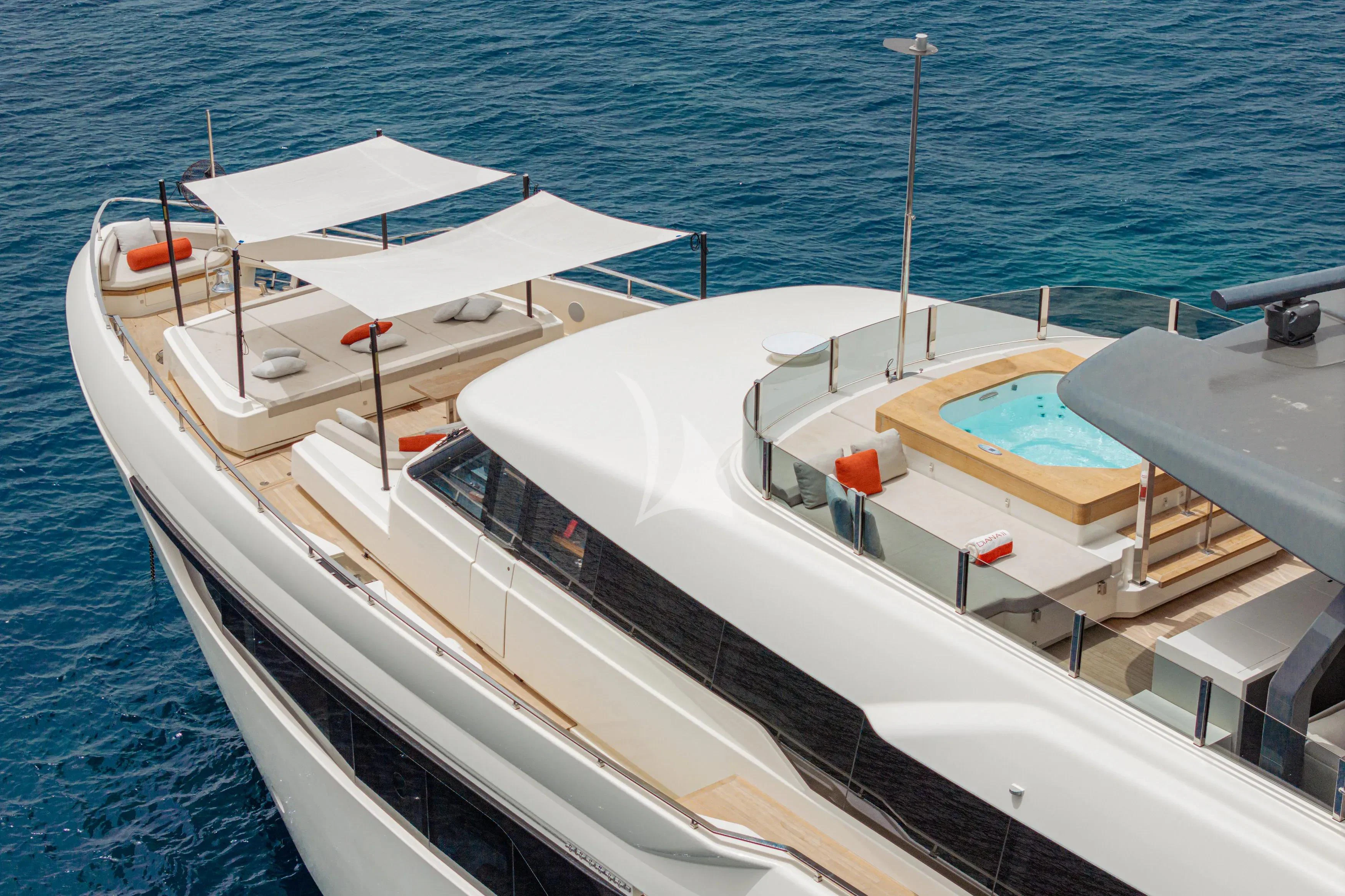 a boat on the water aboard DIANA II Yacht for Sale
