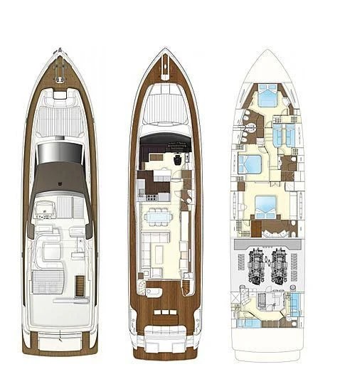 a couple of snowboards aboard DIANA II Yacht for Sale