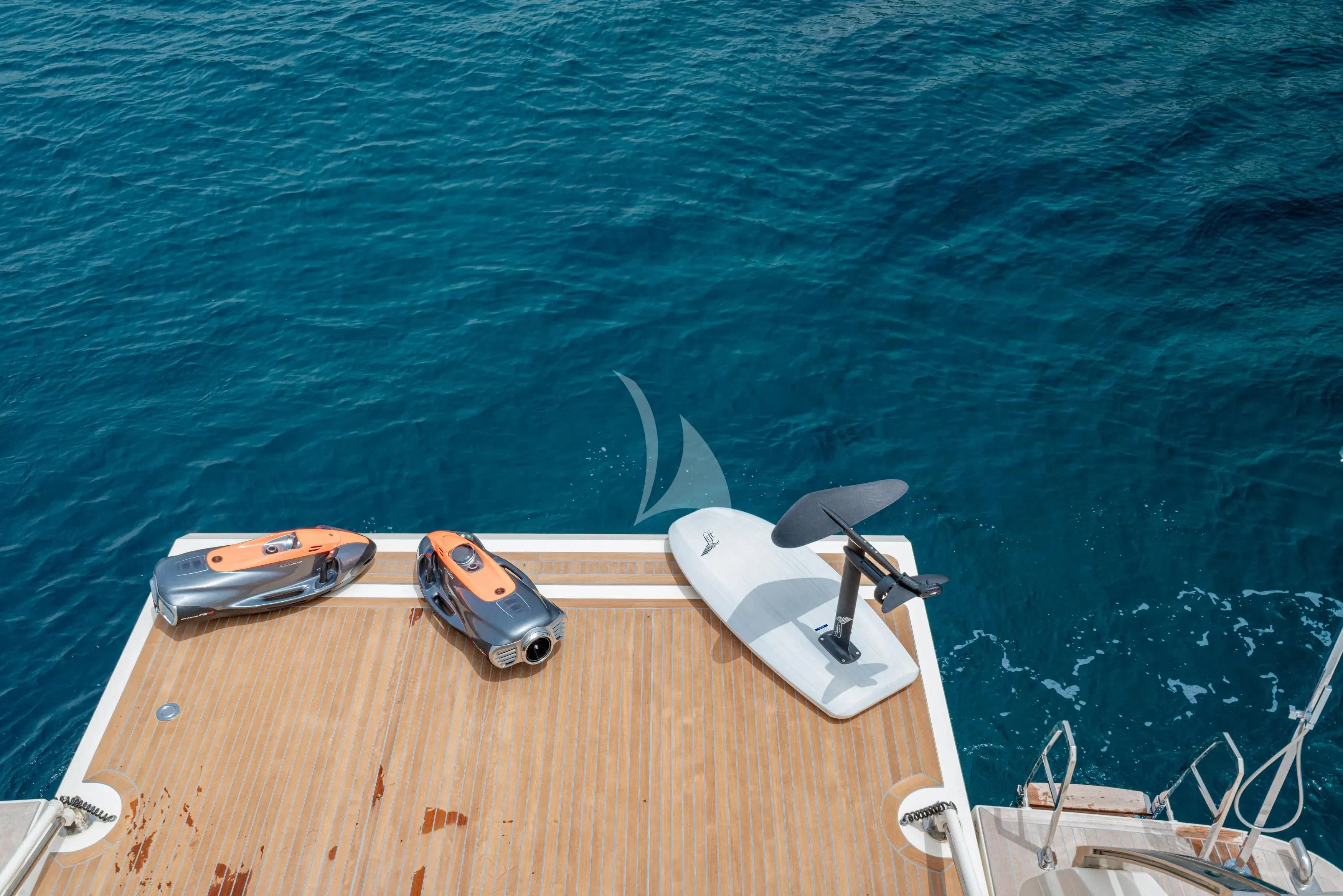 a boat on the water aboard DIANA II Yacht for Sale